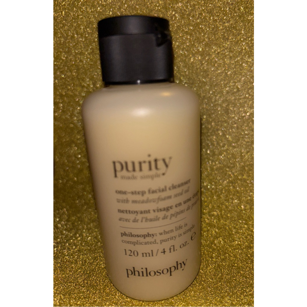 Women's Philosophy Purity Made Simple Cleanser One Size Beige Black - Picture 1 of 2